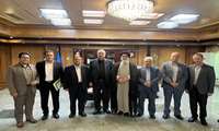 دیدار مسولین شهرستان با وزیر بهداشت ، درمان و آموزش پزشکی 