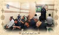 برگزاری نماز جماعت و سخنرانی درباره جوانی جمعیت در بیمارستان ولیعصر (عج)