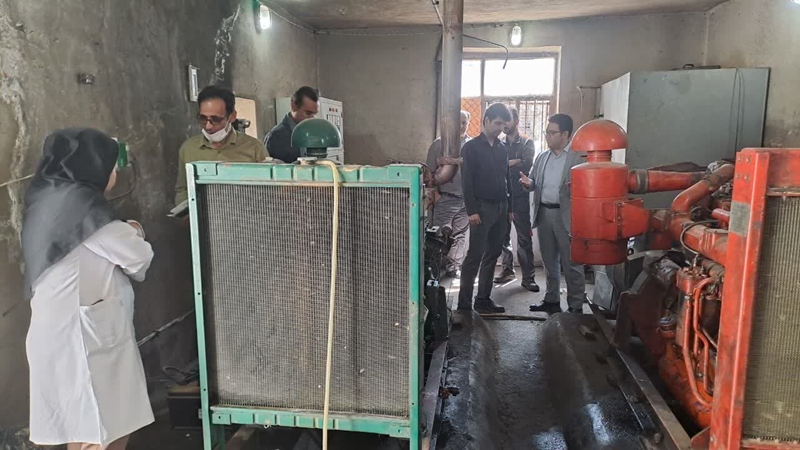 مانور غیرمنتظره پشتیبانی در بیمارستان ولیعصر(عج) تویسرکان