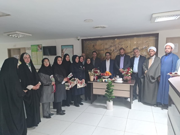 حضور مسولین شهرستانی در بیمارستان