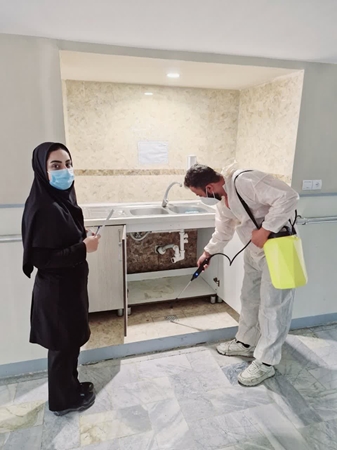 به همت کارشناس بهداشت محیط انجام شد.
